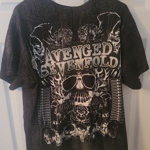 Mens SzL Avenged Sevenfold Tshirt